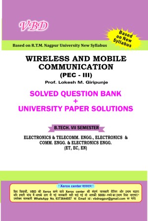 Wireless & Mobile Communication (PE-III) B.Tech. VII Sem. EN,ET,EC