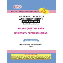 Material Science and Engineering (B.Tech 4 Sem. ME  RTMNU CBCS New Syllabus)