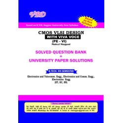 CMOS & VLSI Design (ELE-VI) (B.Tech 8 Sem. Electronics Engg. RTMNU CBCS New Syllabus)