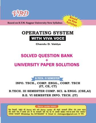 Operating System B.Tech. IV Sem. Information Technology RTMNU CBCS