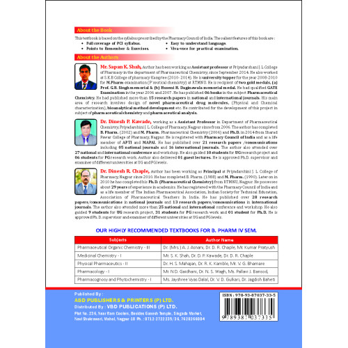 Medicinal Chemistry-I