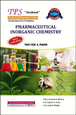 Pharmaceutical Inorganic Chemistry Pharmaceutical Inorganic Chemistry