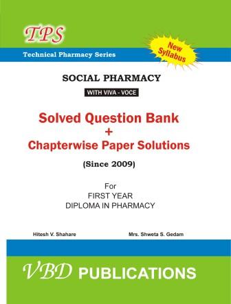 TPS Social Pharmacy D Pharm I Year New Syllabus