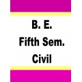 Civil B.E. 5th Sem